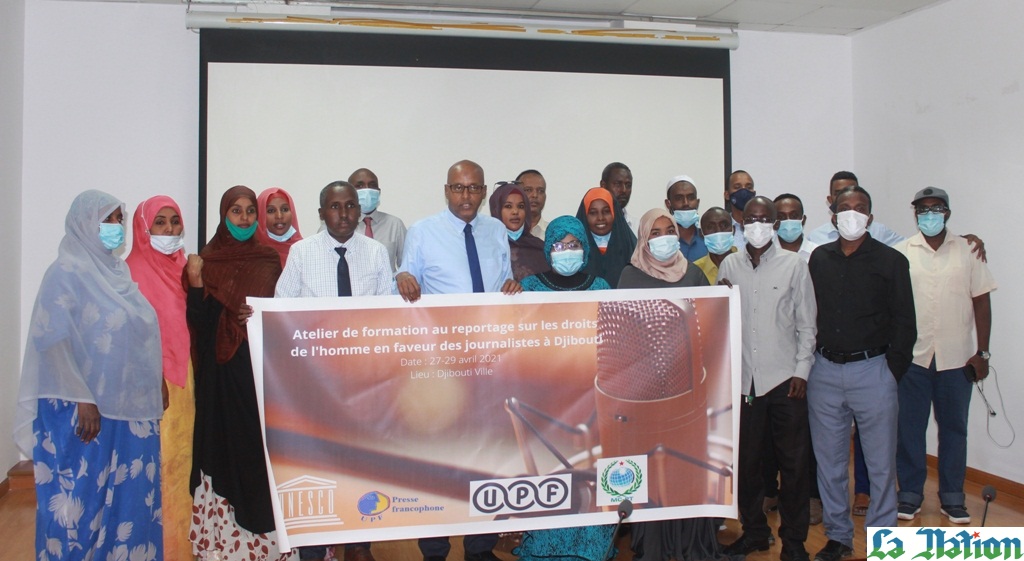 L’UPF-Djibouti organise un atelier de formation des journalistes sur les droits de l’homme