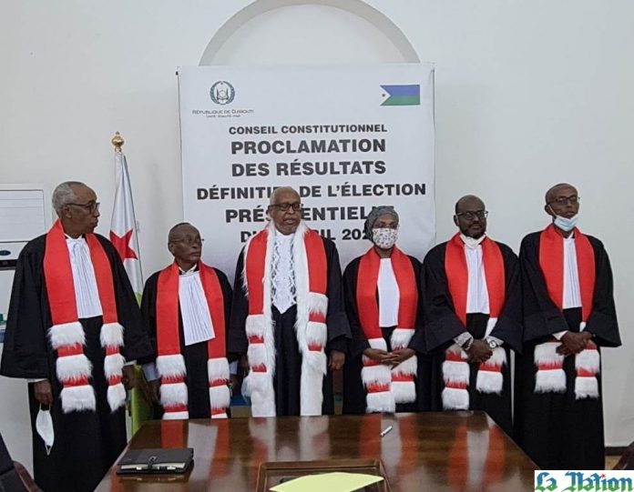 Le conseil constitutionnel proclame les résultats définitifs