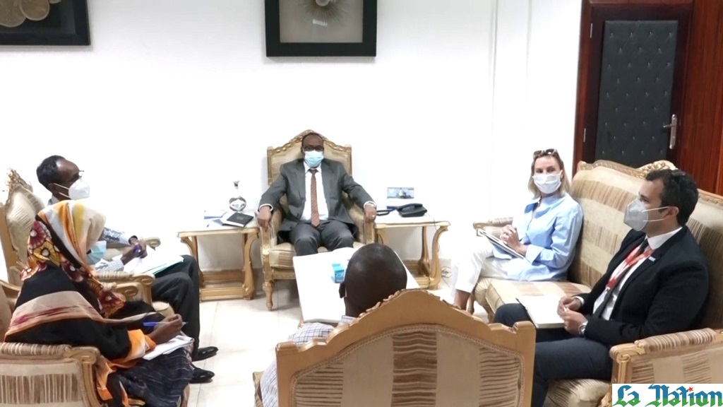 Le ministre de la Santé reçoit la nouvelle représentante résidente de l’OMS à Djibouti