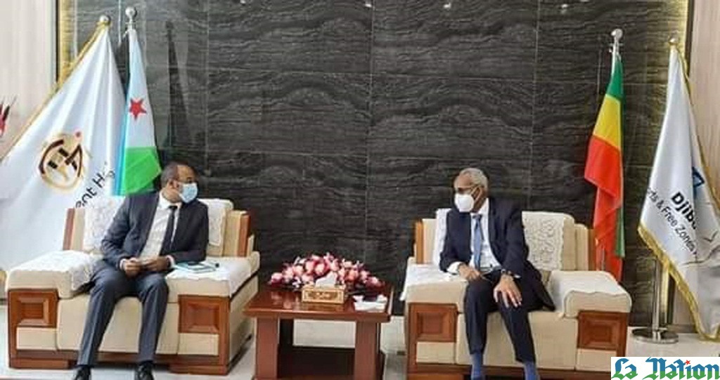 Le président de l'Autorité des Ports et des Zones Franches reçoit une délégation éthiopienne de haut niveau