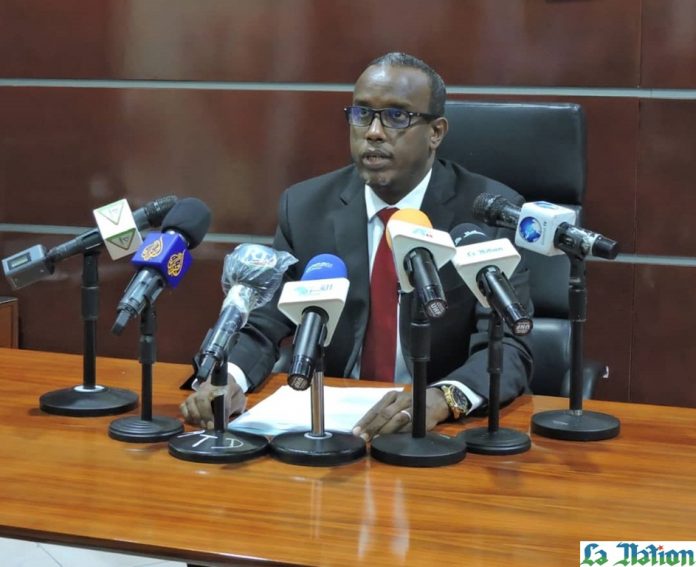 Radwan Abdillahi Bahdon, ministre de la communication de la république de Djibouti