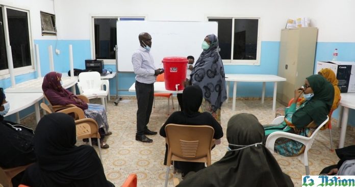 SEJS Sensibilisation anti-covid dans les CDC