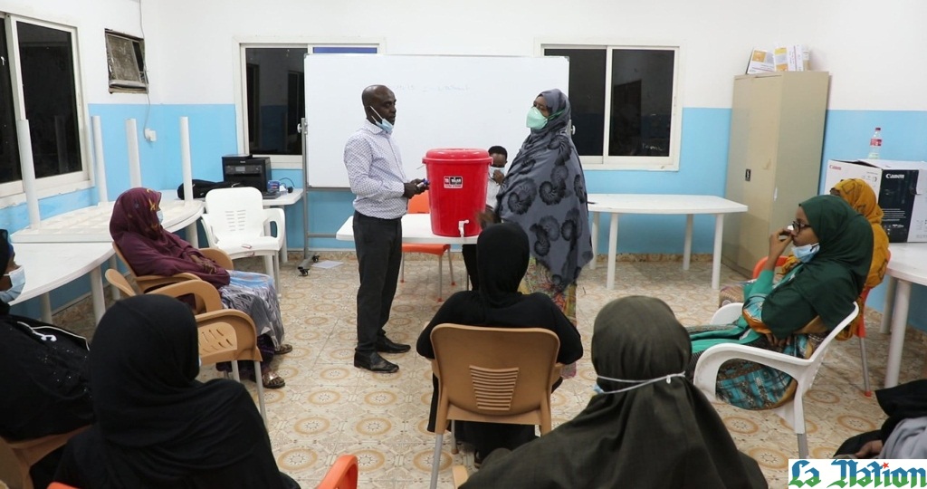 SEJS : Sensibilisation anti-covid dans les CDC