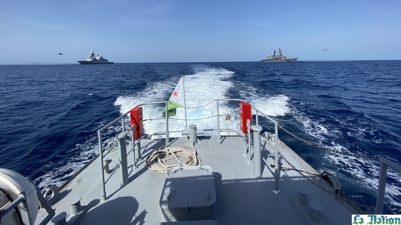 Exercice naval conjoint Djibouti - UE-Japon