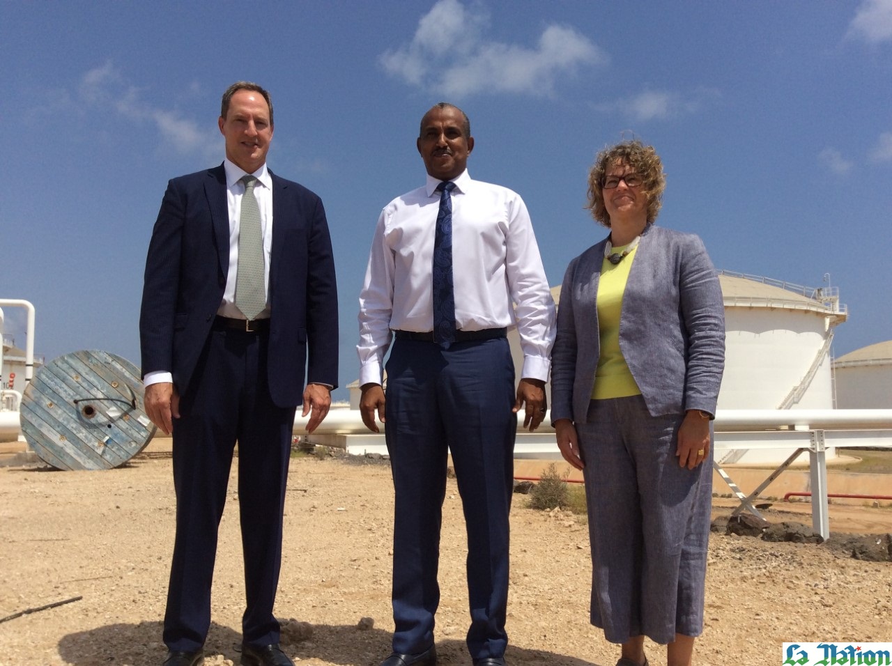 L’ambassadeur Jonathan Pratt visite les infrastructures techniques et sécuritaires du Terminal Pétrolier Horizon