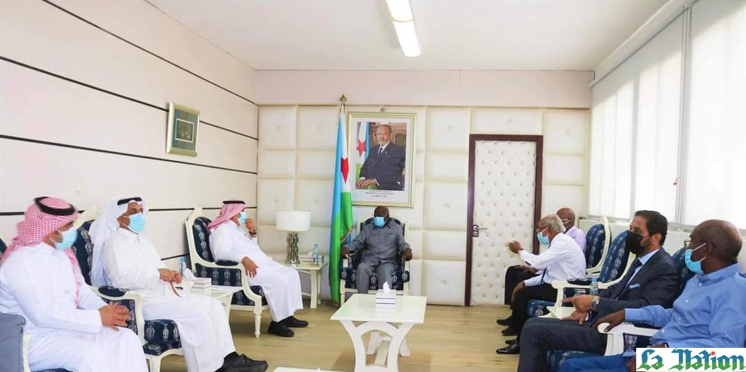 Le Premier ministre reçoit la délégation du Fonds saoudien pour le développement en séjour de travail à Djibouti