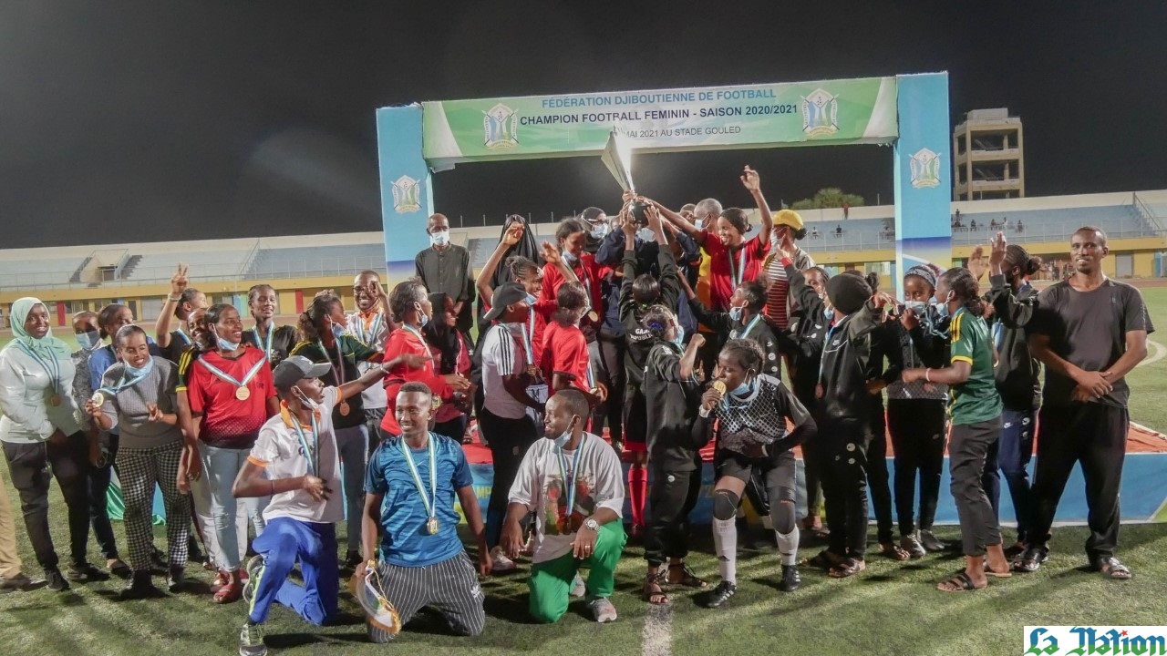 L’équipe de Football féminin de la GR officiellement sacrée championne de Djibouti