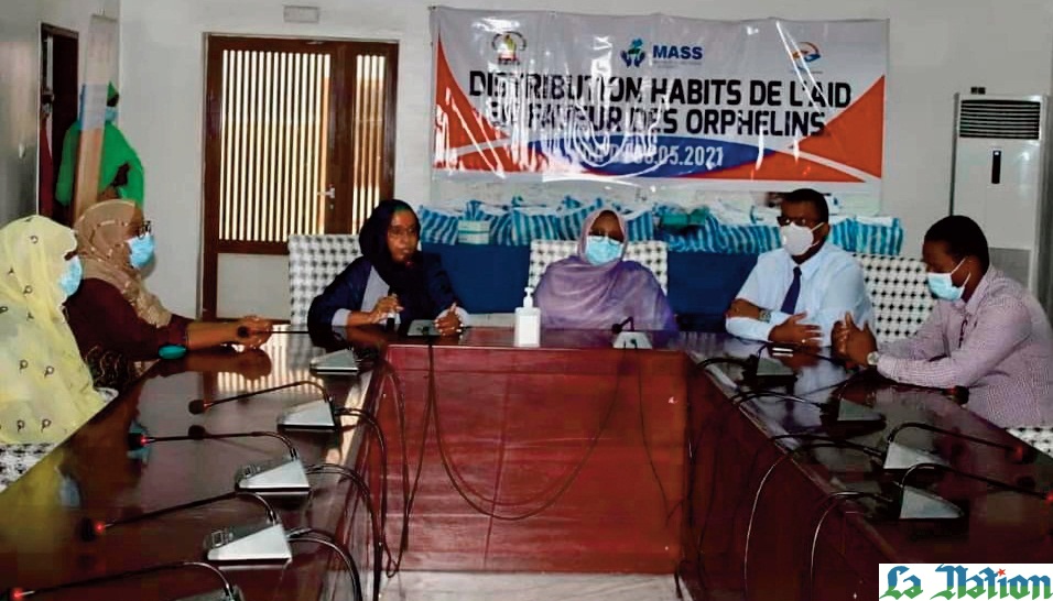 MASS/UNFD/ONG ‘‘Djibouti Women Fondation’’ : Distribution de vêtements de l’Aïd à des enfants à besoins spéciaux de la capitale