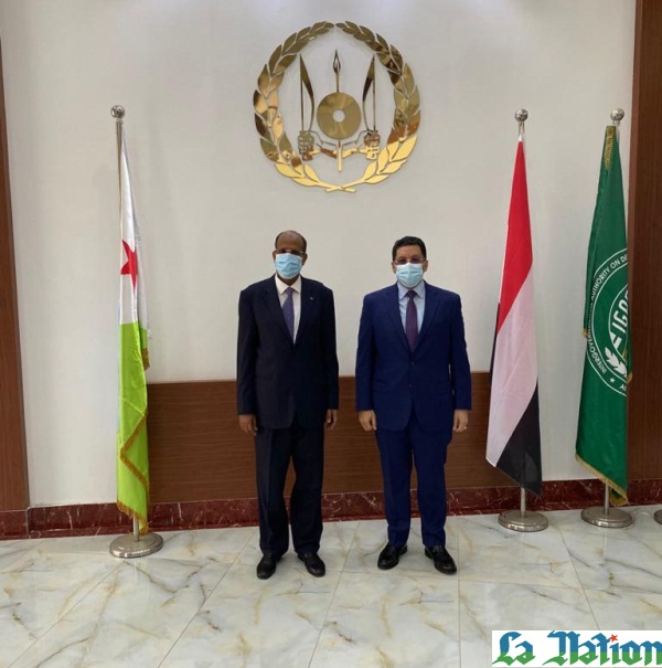 Mahmoud Ali Yousouf reçoit son homologue yéménite (1)