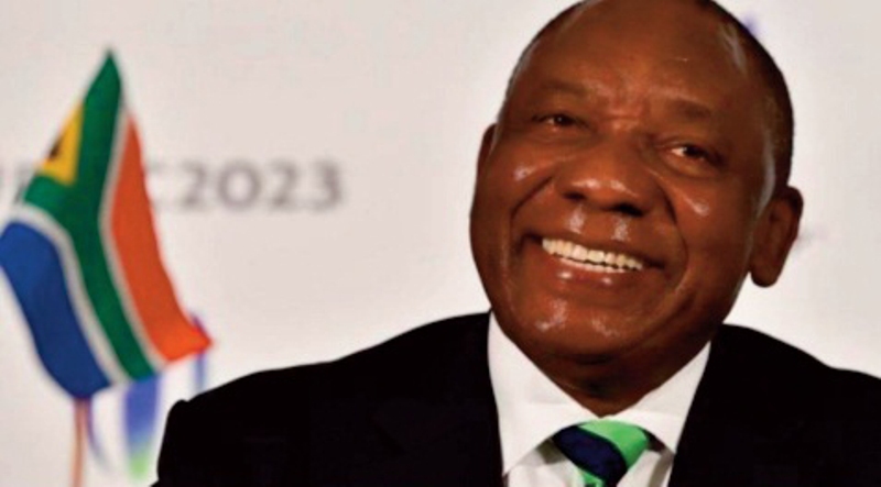 Message de félicitations du président de la République à son homologue d’Afrique du Sud