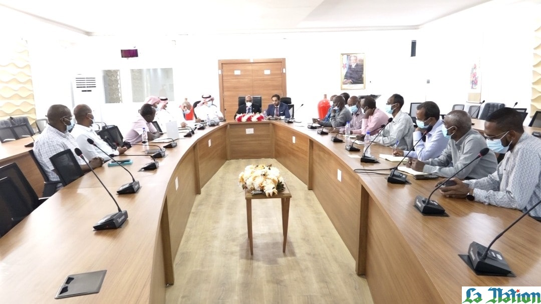 Réunion de travail entre le ministre de la santé et la délégation du FSD