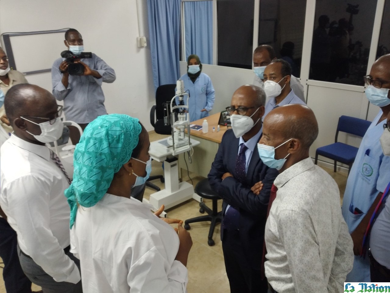 Dr Ahmed Robleh Abdilleh visite l'hôpital général Peltier