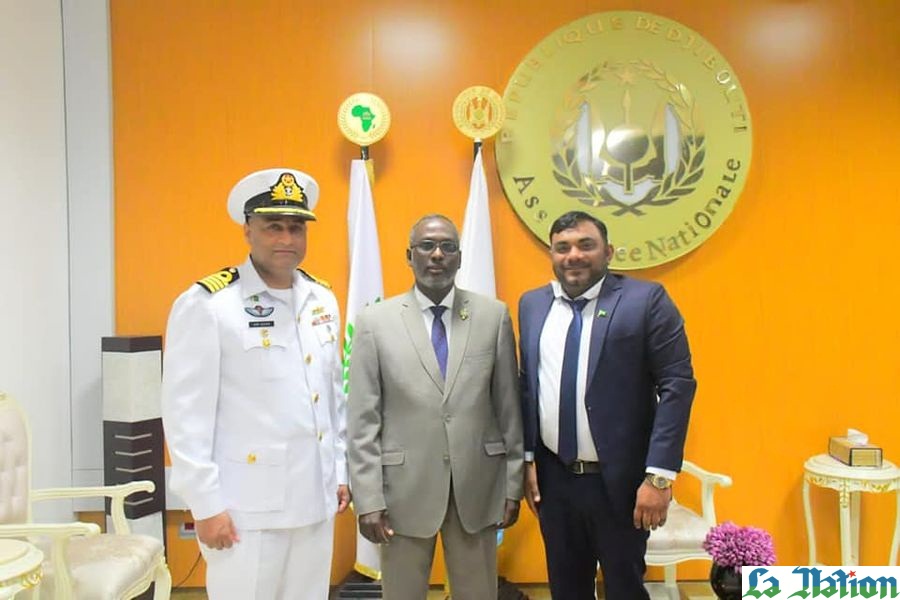 Le chef du parlement reçoit la visite de courtoisie d’une délégation de la marine pakistanaise