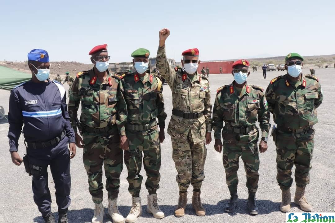Les hommes du RIAO, RIAT, RAR 1 et détachement de la Police nationale récompensés pour leur bravoure, leur patience et leurs sacrifices