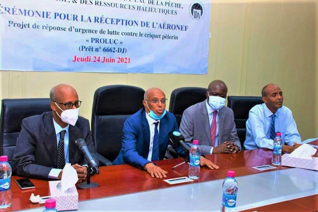 Lutte contre le criquet pèlerin : Djibouti se dote d’un aéronef  pulvérisateur d’insecticide