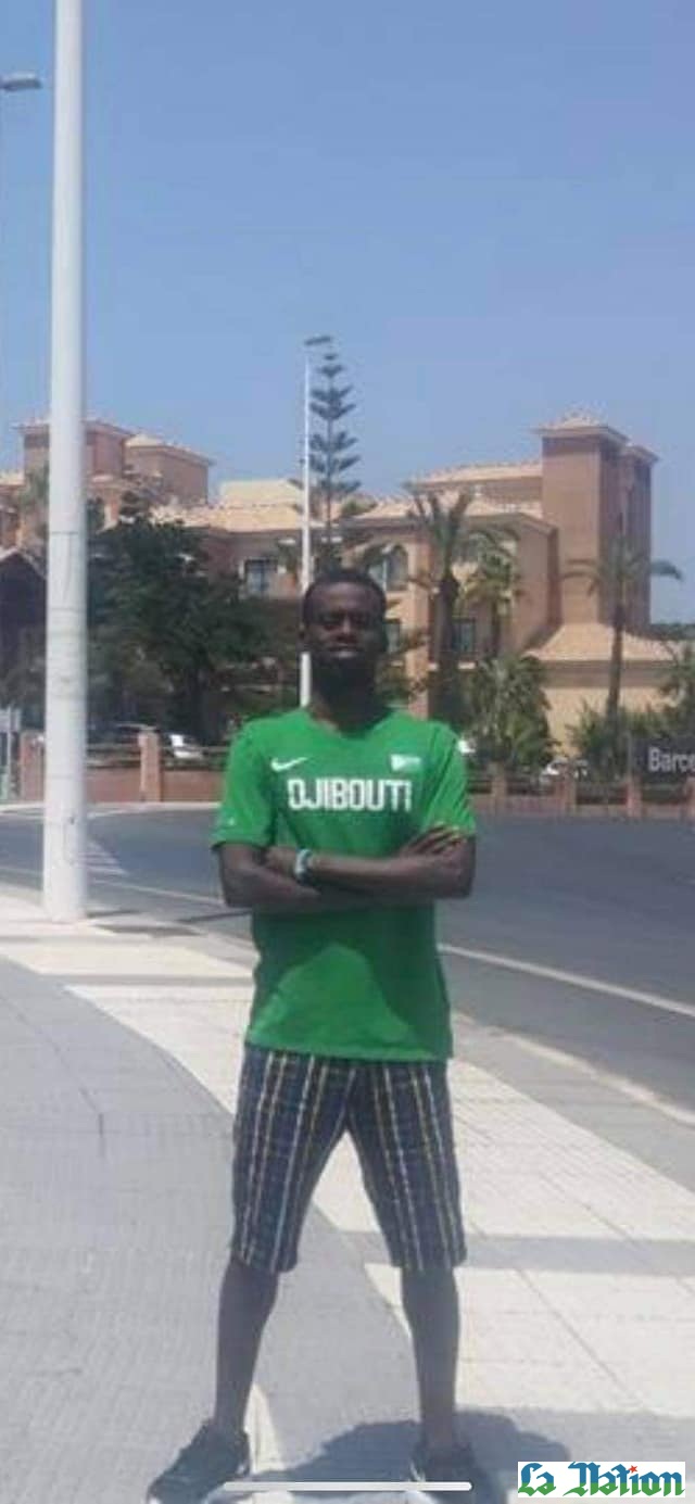 Mohamed Ismael Ibrahim remporte la médaille d'argent des 3000 mètres steeple