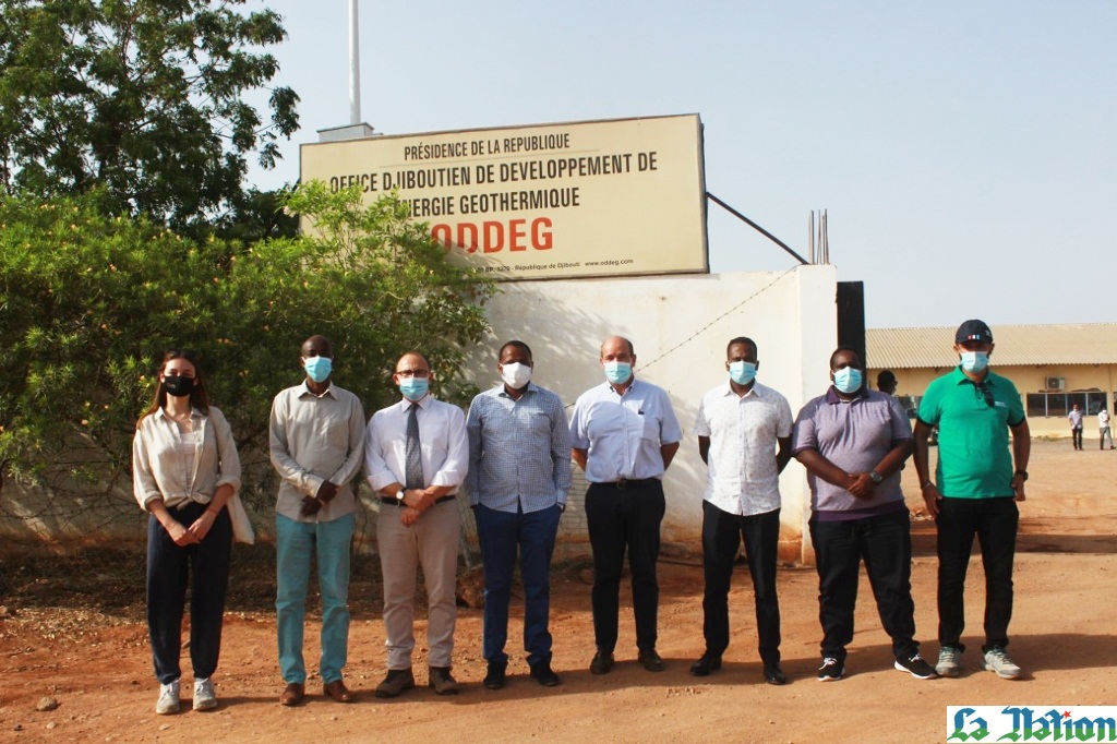 Visite de terrain au Lac Assal