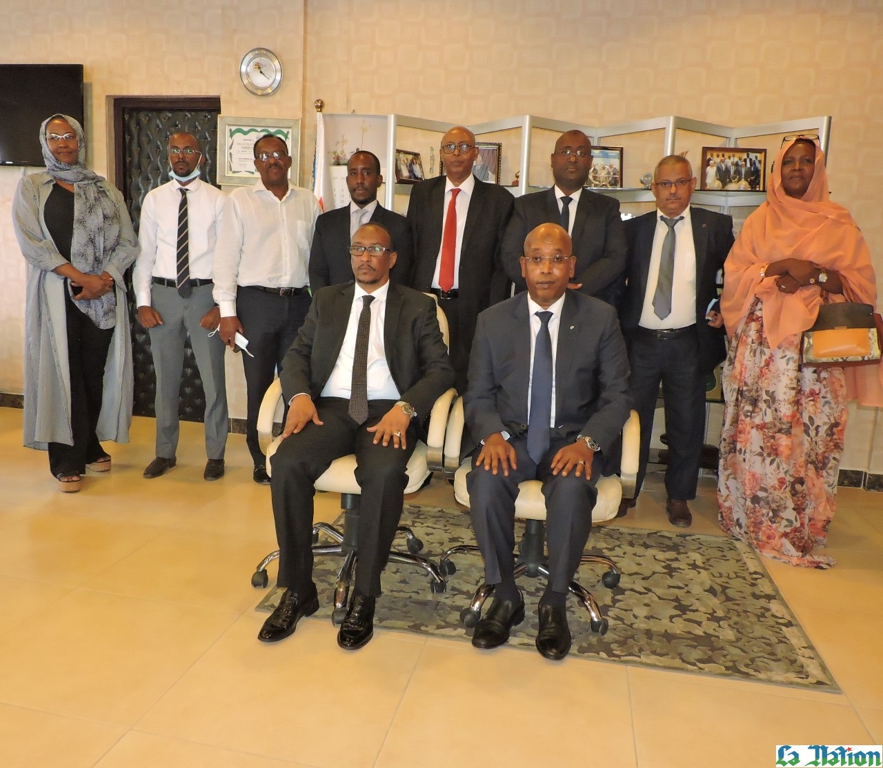 Visite du ministre du commerce à la CCD