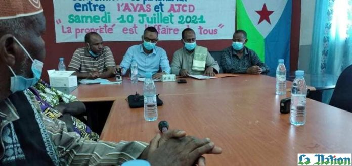 Ali-Sabieh L’Agence de la Voirie d’Ali-Sabieh signe une convention de collaboration avec l’Association des jeunes du quartier Château d’eau (3)