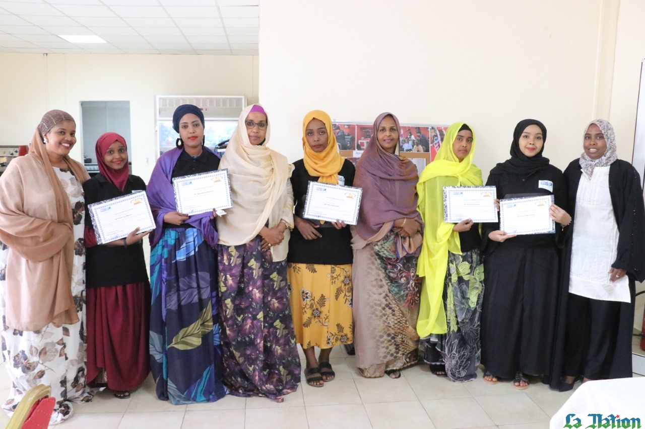 CSFF : Première promotion de coiffeuses