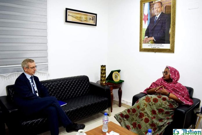 Entrevue entre la ministre de la femme et de la famille et le représentant de la délégation de l’Union Européenne à Djibouti copy