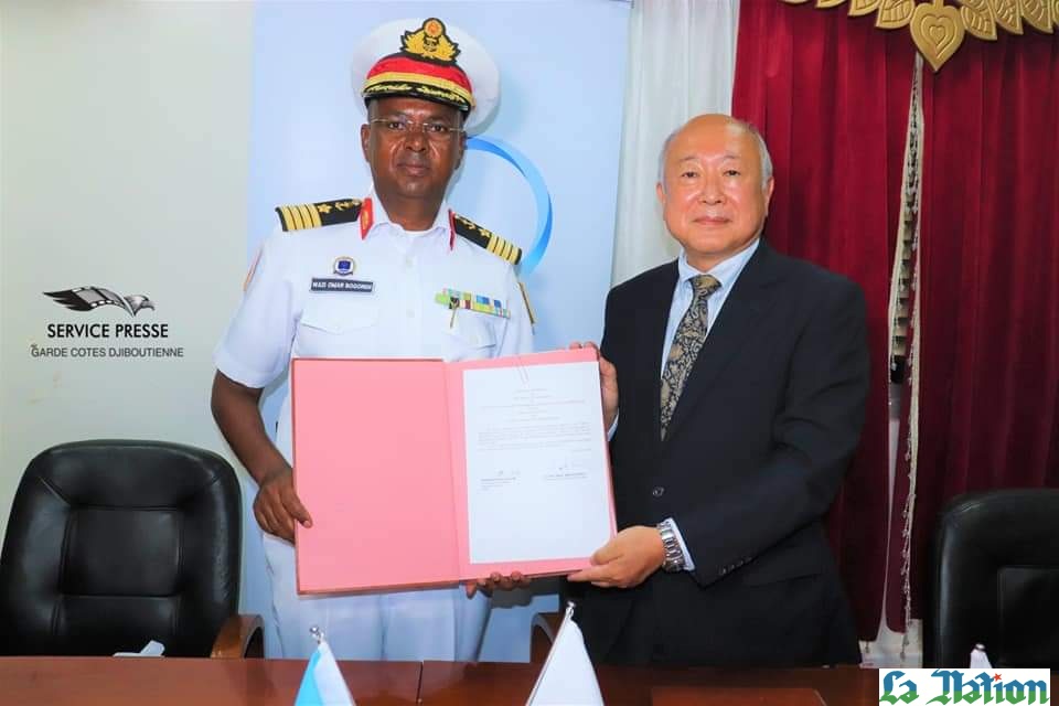 Garde-Côtes djiboutienne et JICA Main dans la main pour lutter contre le Covid-19