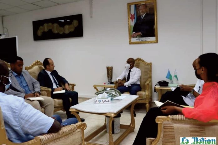 Le coordinateur de la TIKA à Djibouti s’entretient avec le ministre de la santé