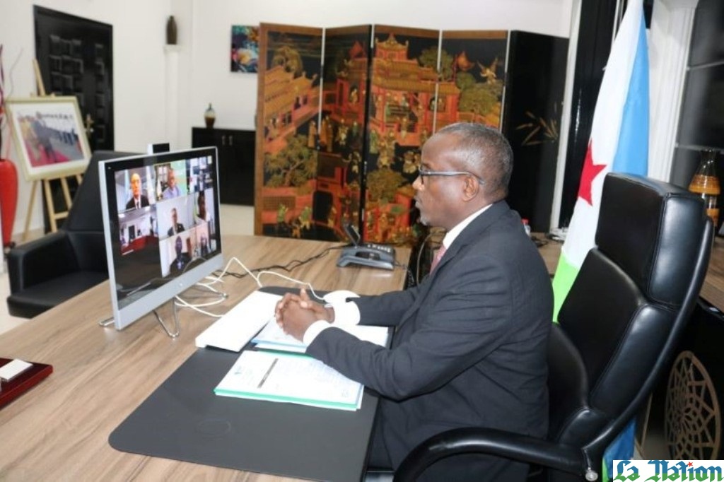 Le ministre Radwan Abdillahi Bahdon participe à la 15e réunion virtuelle du Comité de Pilotage de Smart Africa