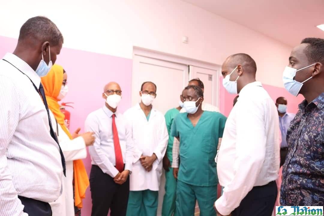 Le ministre de la santé visite l'hôpital Cheicko de Balbala