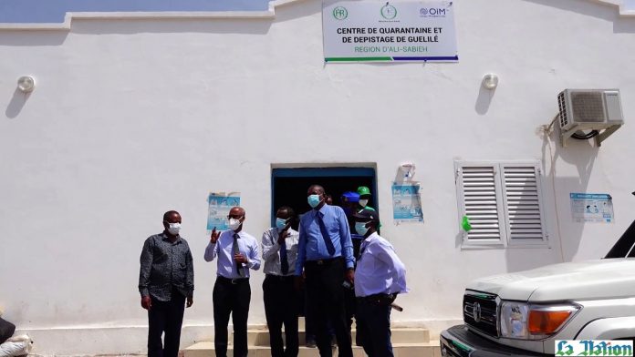 Visite inopinée du ministre de la santé au centre de surveillance et de contrôle anti Covid de la localité frontalière de Guélilé (2)