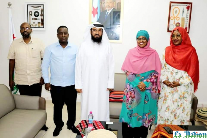 Entrevue entre la ministre de la jeunesse et de la culture et l’attaché d’affaires de l’ambassade du Qatar à Djibouti