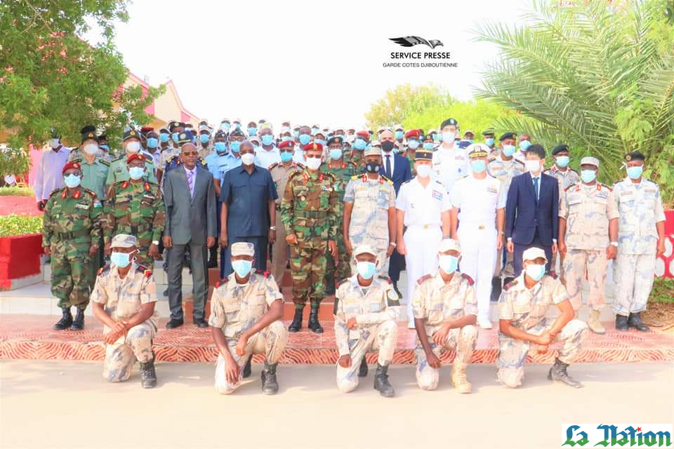 Garde-côtes : Cérémonie clôturant la formation initiale de type FETTA de la promotion 2021