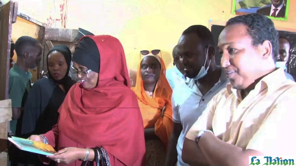 La ministre de la Jeunesse et de la Culture en visite à Mouloud