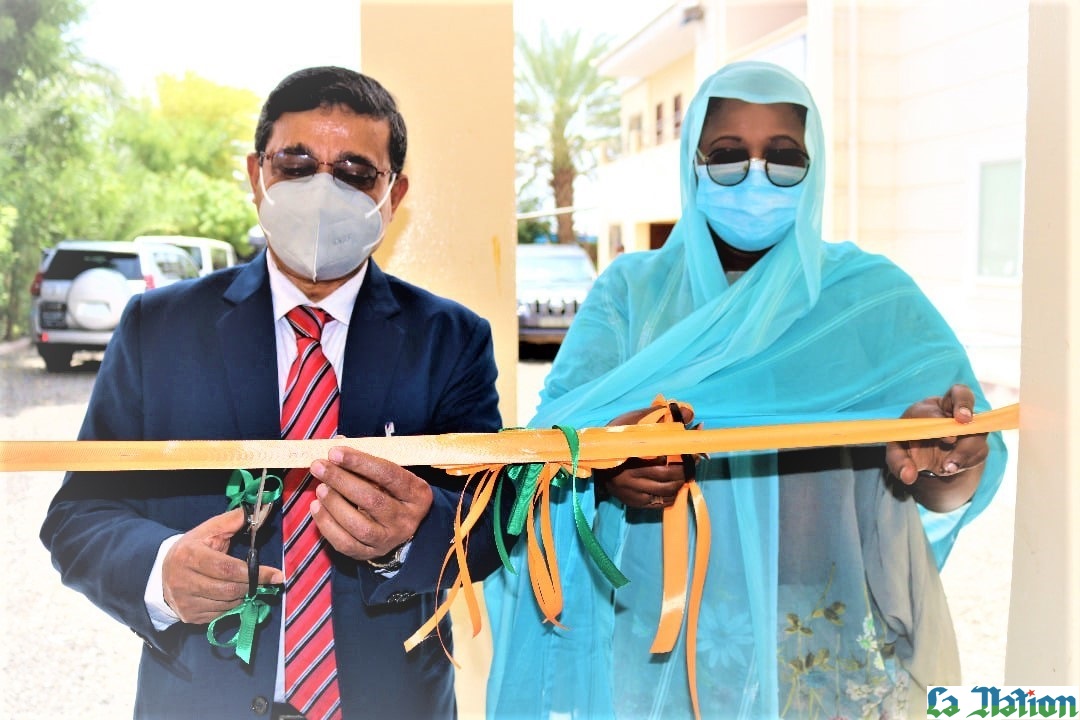 MFF/Ambassade de l’Inde Une salle de cuisine flambant neuve pour les étudiantes du CASAF