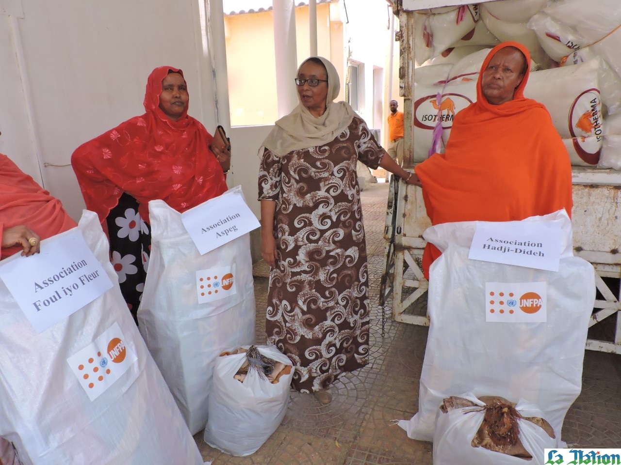 Octroie de matériels par l’UNFPA en faveur d’associations caritatives de Djibouti