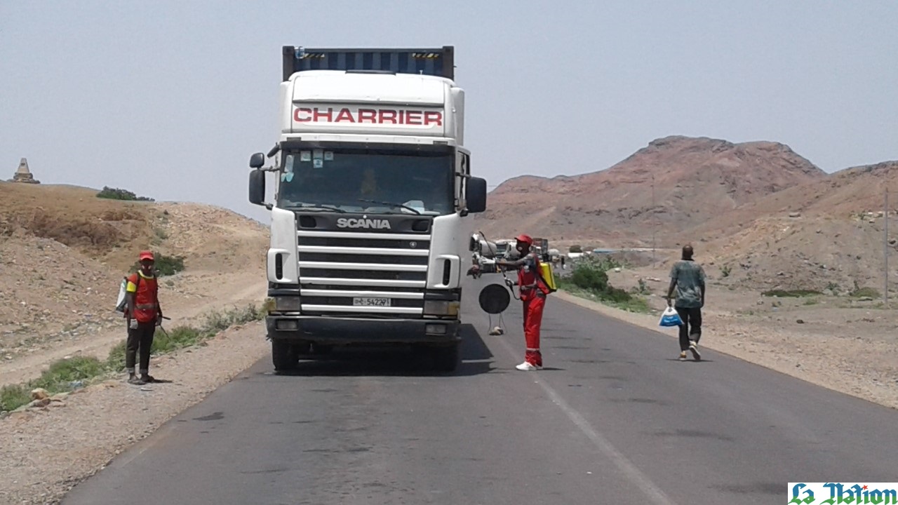 Sensibilisation sur la Covid 19 au niveau du corridor routier djibouto-éthiopien