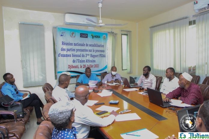 Sensibilisation sur le processus d'examen biennal du 3e rapport PDDAA de l’Union Africaine (1)