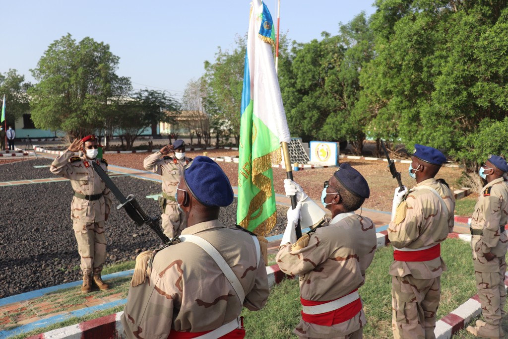 FAD - Passation de commandement au Régiment Interarmes de Dikhil