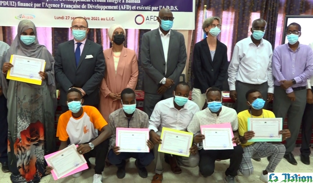 Formation professionnelle : Le MENFOP et le MASS certifient près de 200 jeunes issus de Balbala