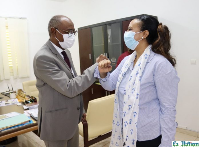 Le Ministre de la Décentralisation reçoit la Représentante résidente du PNUD à Djibouti (1)