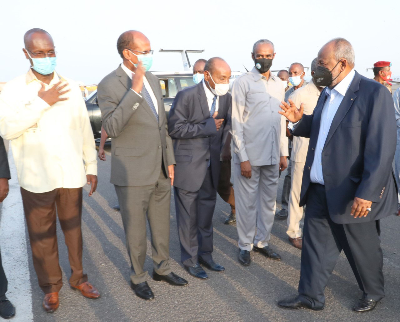 Le Président Guelleh de retour au pays