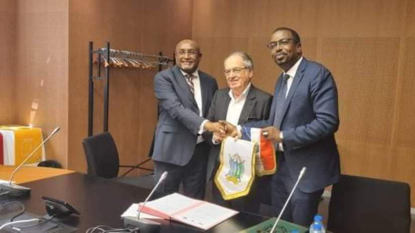 Signature d’un accord tripartite entre la FIFA, la FFF et la Fédération djiboutienne de football
