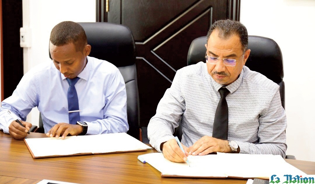 Convention de partenariat entre le MENFOP et l’association des élèves de la promotion "des bacheliers session 2000" du lycée de Balbala