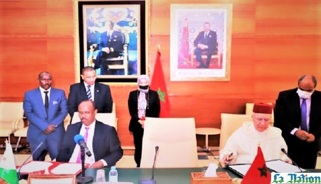 DJIBOUTI / MAROC : SIGNATURE D’UN ACCORD DE COOPÉRATION DANS LE DOMAINE DES AFFAIRES RÉLIGIEUSES