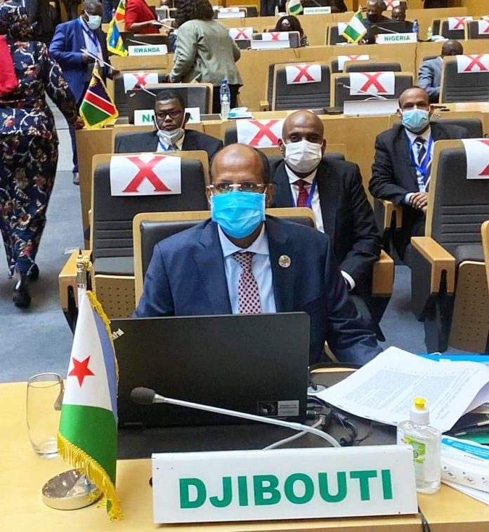 Djibouti prend part à la 39e session ordinaire du conseil exécutif de l'Union africaine copy