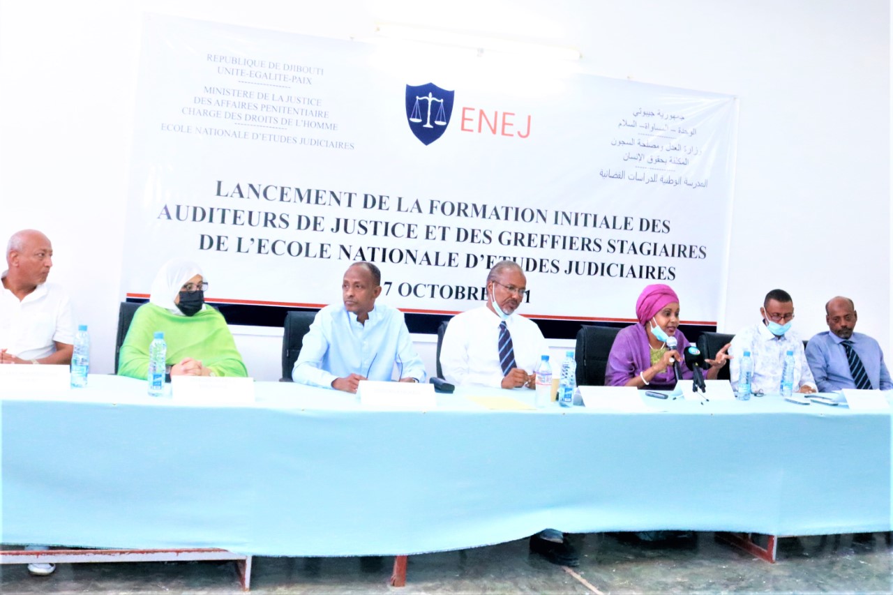 Ecole Nationale d’Etudes Judiciaires : Lancement d’une formation des auditeurs de justice et des greffiers stagiaires