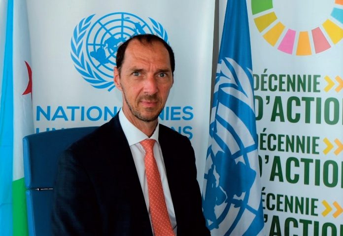 Eric Jan Overvest coordonnateur résident du système des Nations Unies à Djibouti