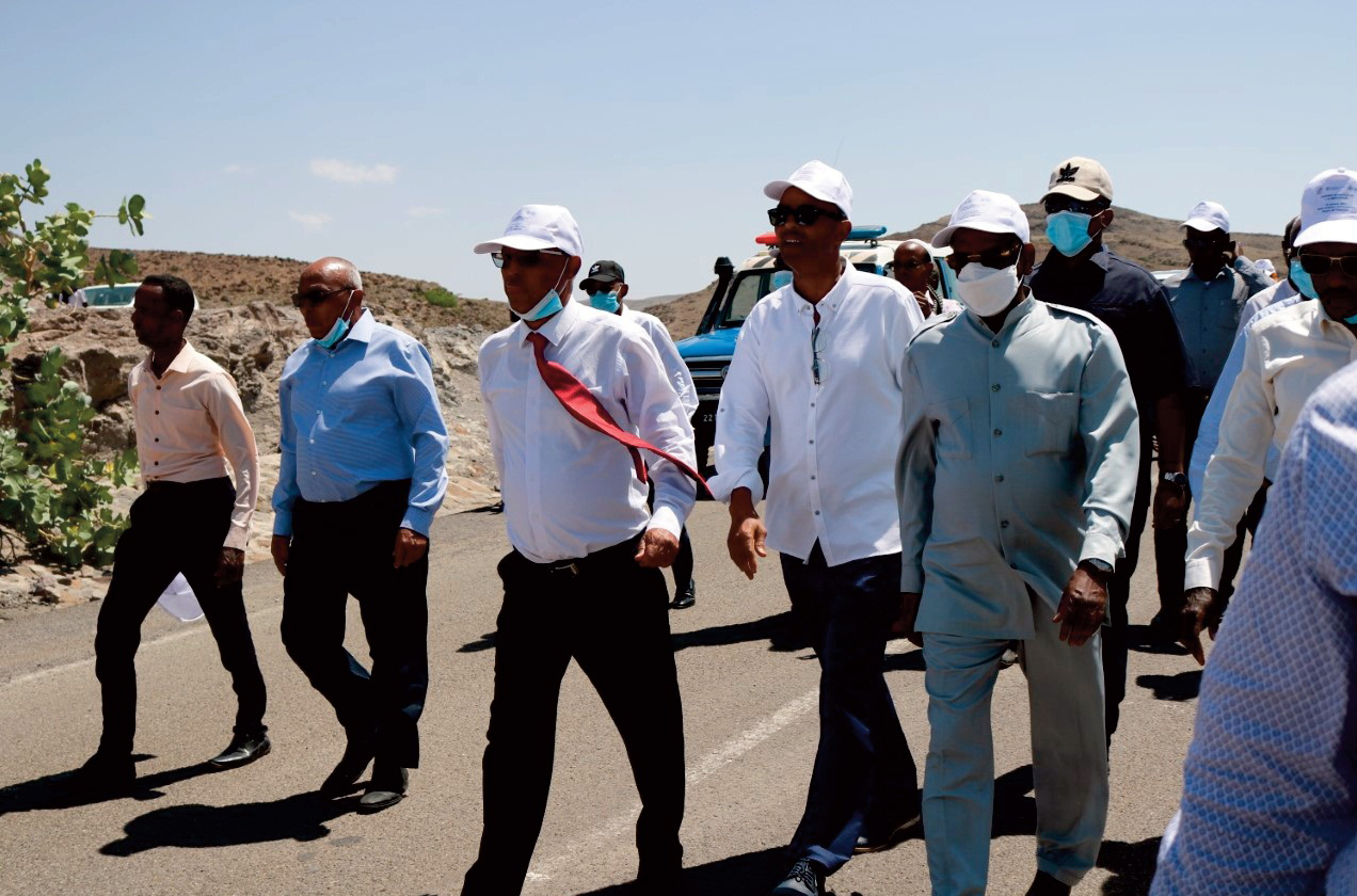 Inauguration de nouveau tronçon routier Boulli-Adailou-Daffeynatou