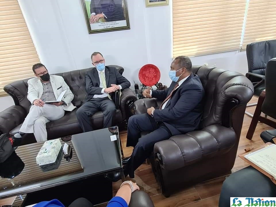 L’ambassadeur du Canada à Djibouti avec résidence à Addis-Abeba reçu par le ministre de l’Energie