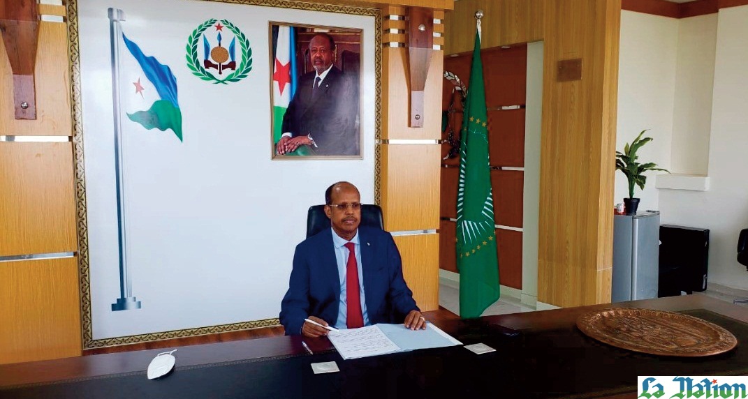 Le chef de la diplomatie djiboutienne prend part à la 1035ème session du Conseil de Paix et de Sécurité de l'Union Africaine